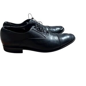 Bruno Magli Made in Italy Black Oxford Dress Shoes 10.5M for Repair